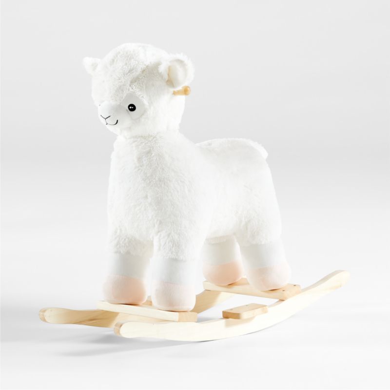 Alpaca Rocker Toy for Toddlers Crate & Kids Canada