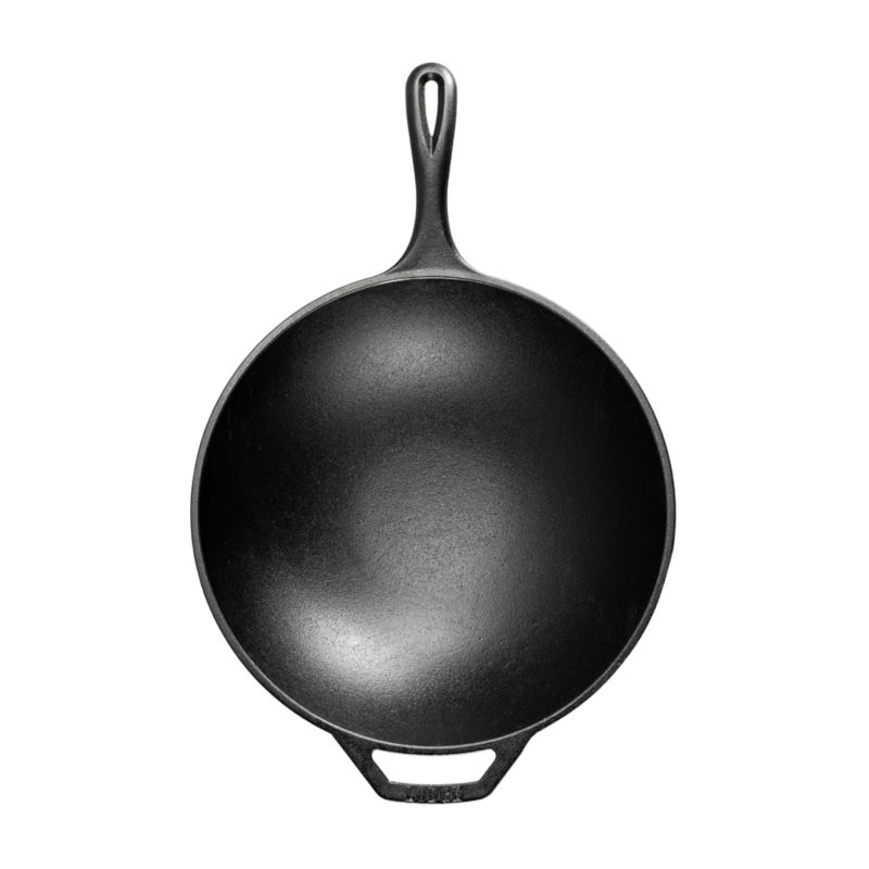 Lodge Chef's Collection 12.5" Wok + Reviews Crate & Barrel