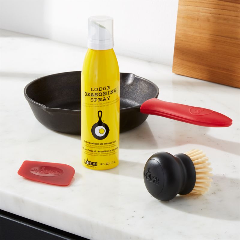Lodge Cast Iron Cleaning Kit + Reviews Crate & Barrel