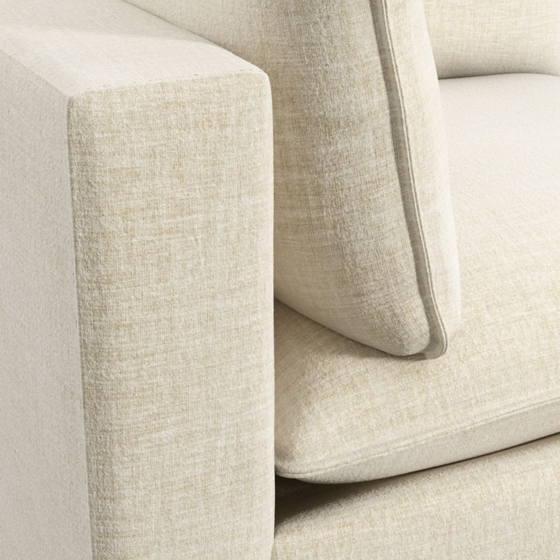 Lotus Deep Modular 5Piece Sectional Sofa Crate & Barrel