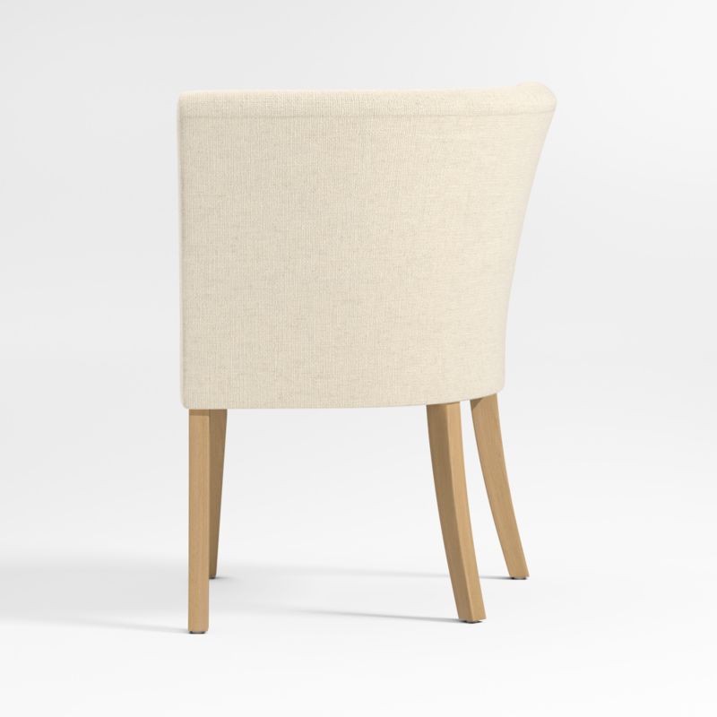 Lowe Ivory Grey Corner Dining Banquette Chair + Reviews Crate