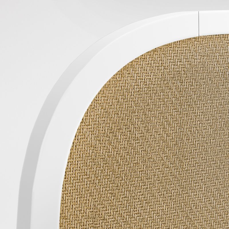 Maren Kids White Cane Bed Frame Crate & Kids Canada