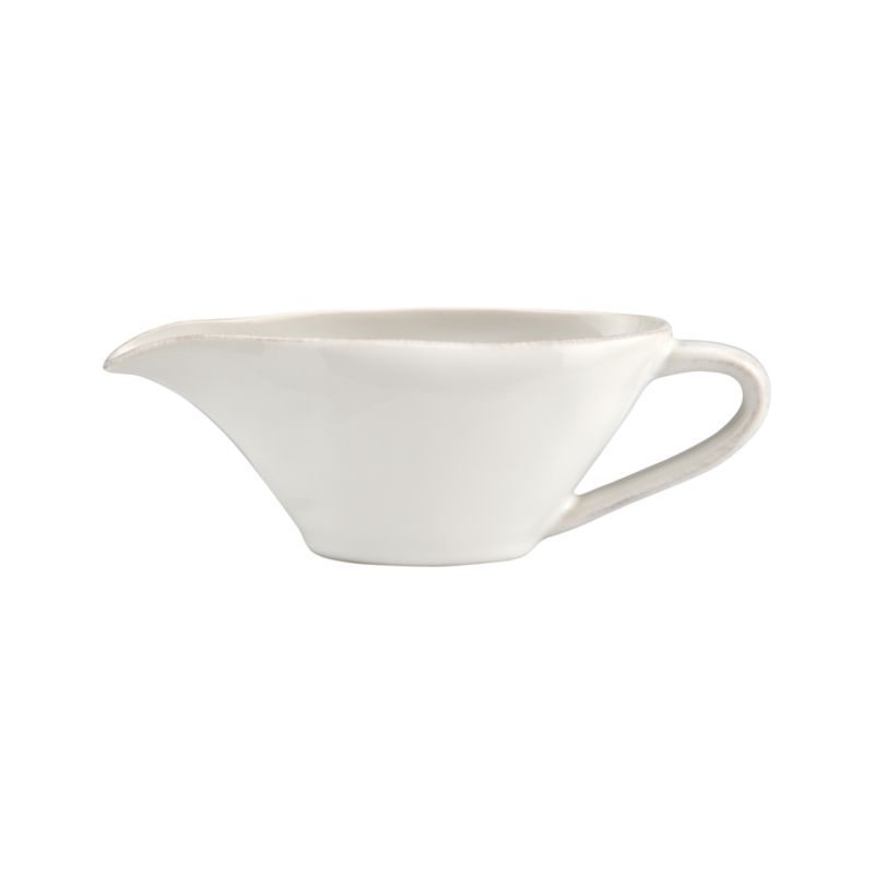 Marin White Gravy Boat + Reviews Crate & Barrel Canada