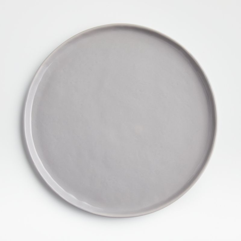 Mercer Grey Round Ceramic Dinner Plate + Reviews Crate & Barrel Canada