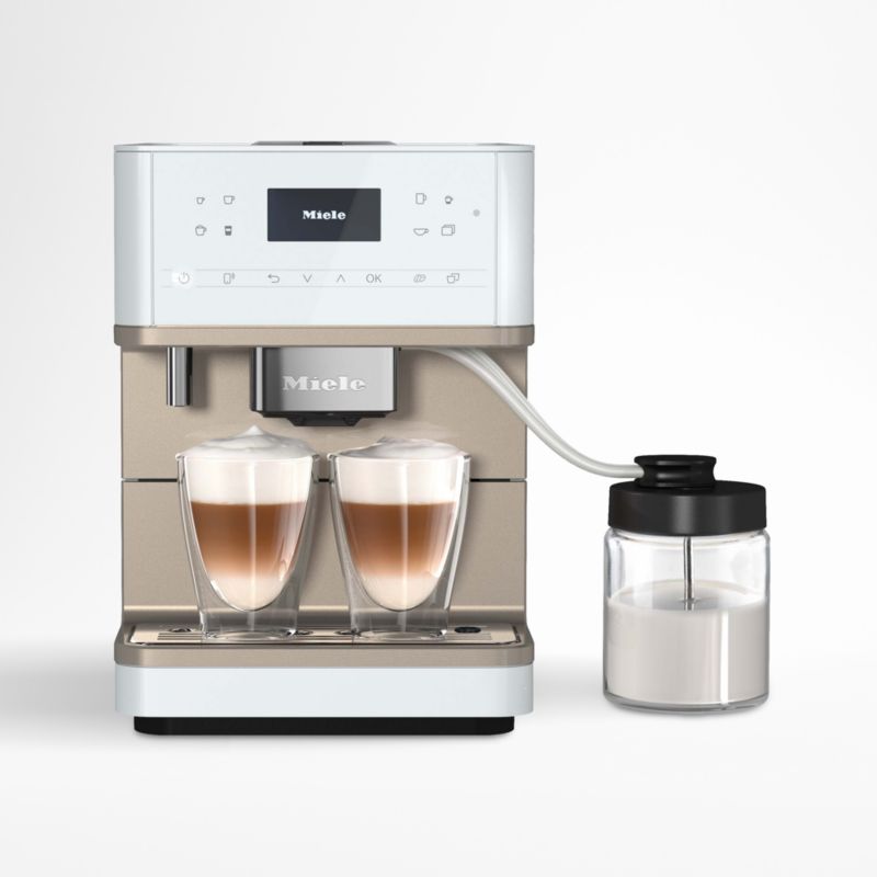 Miele CM6360 Lotus White Countertop Coffee and Espresso Machine with MilkPerfect + Reviews