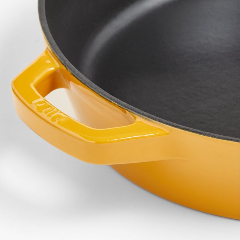 Milo by Kana Cast Iron Cookware Ultimate Skillet 10" Dijon + Reviews