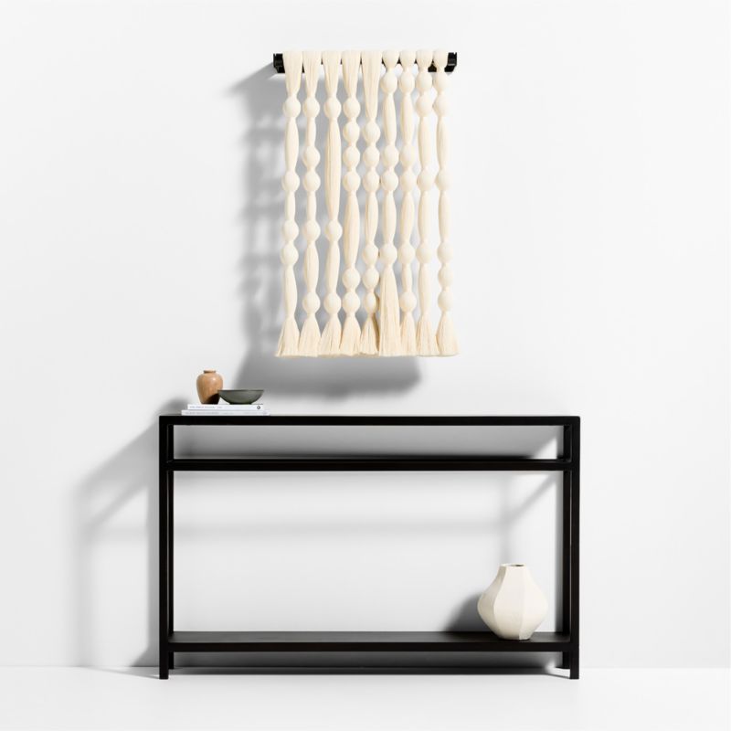 "Mitla Mini Tapestry" by Caralarga 35"x20" Woven Wall Art Crate & Barrel