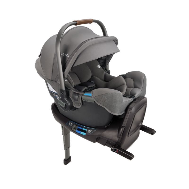 Nuna PIPA rx Granite Grey Reclining Baby Car Seat + MIXX Next Stroller