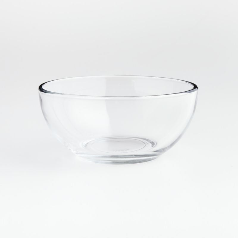 Moderno Glass Cereal Bowl + Reviews Crate & Barrel