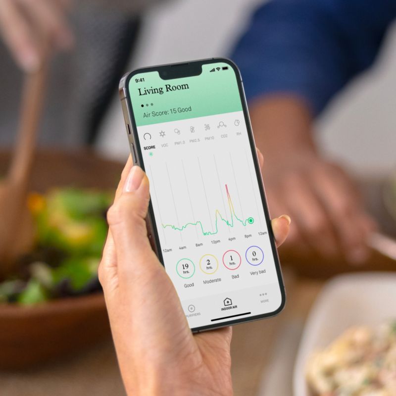 Molekule Air Pro Air Purifier with PECOHEPA TriPower filter Crate