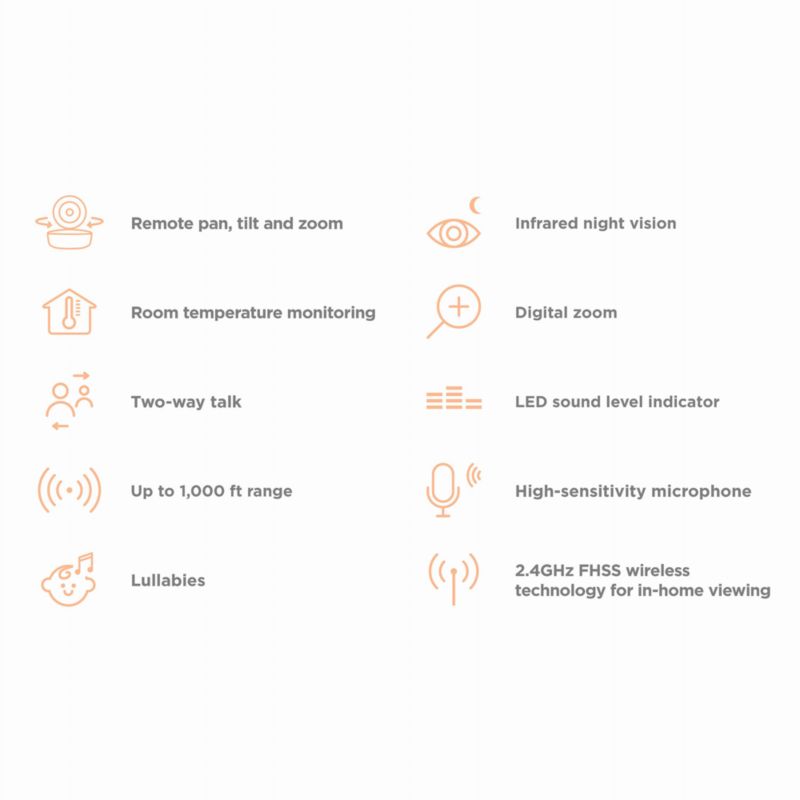 Motorola VM36XL 5" Motorized Pan/Tilt Video Baby Monitor + Reviews