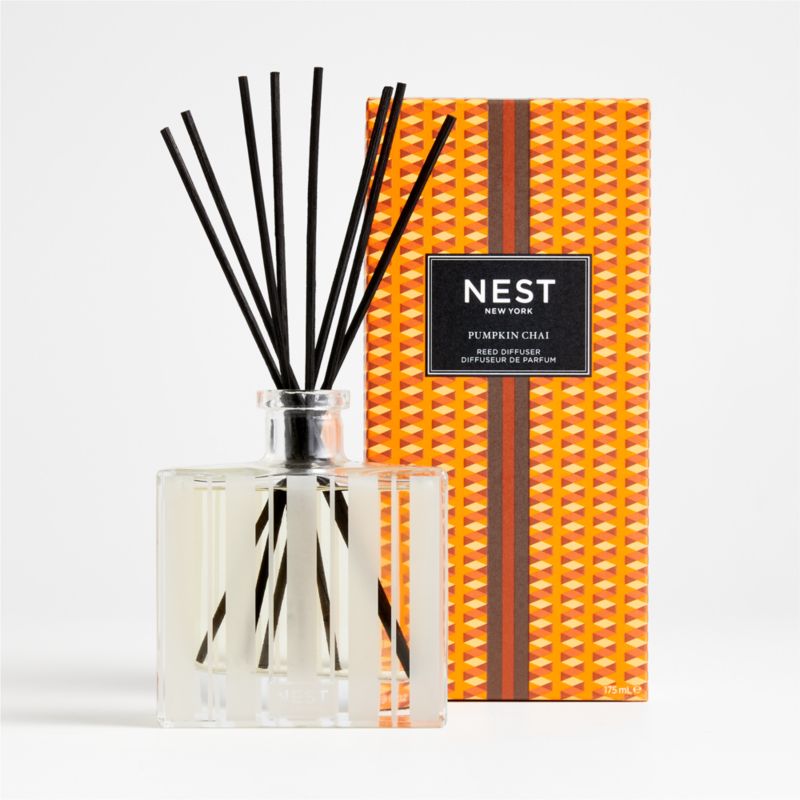 NEST New York Pumpkin Chai Reed Diffuser + Reviews Crate & Barrel