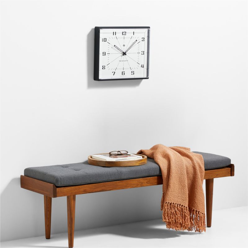 Newgate Box Office Square Wall Clock + Reviews Crate & Barrel