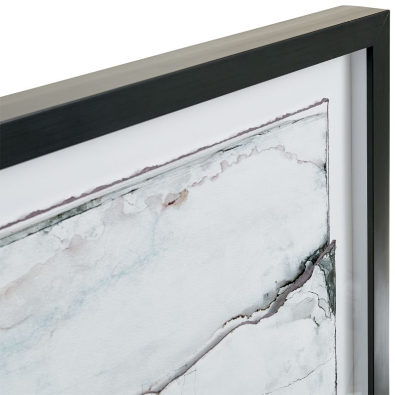 'Nimbus Dimensional' Framed Paper Abstract Wall Art Print 32.75"x42.75