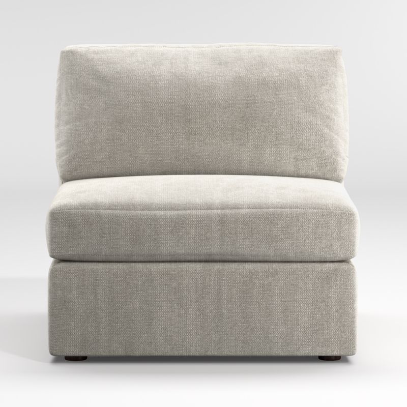 Notch Armless Chair + Reviews Crate & Barrel