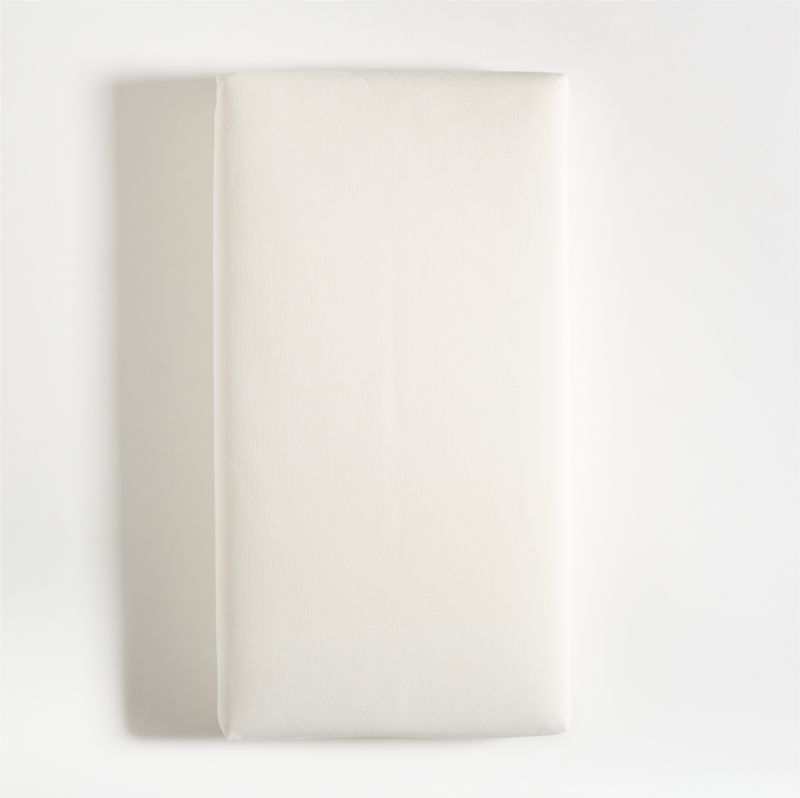 Naturepedic Organic Cotton Breathable 2Stage Crib Firm Mattress with Waterproof Breathable Pad