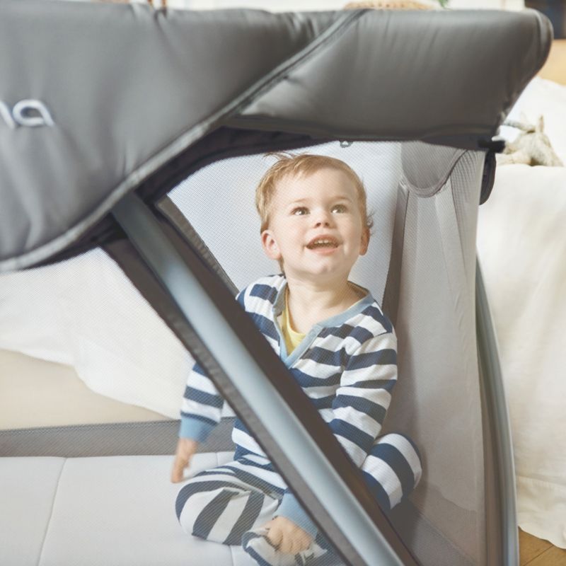 Nuna SENA aire Hazelwood Light Brown Playard and Travel Crib + Reviews