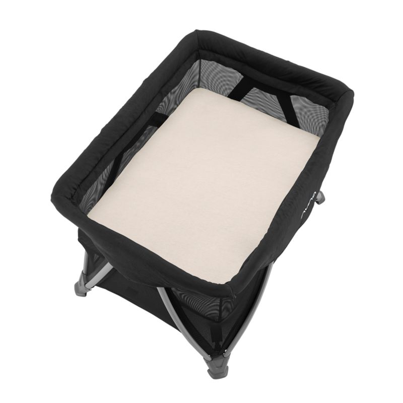 Nuna SENA aire Caviar Black Playard and Travel Crib + Reviews Crate