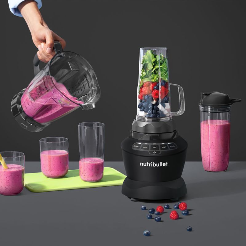 Nutribullet Black Blender Combo + Reviews Crate & Barrel