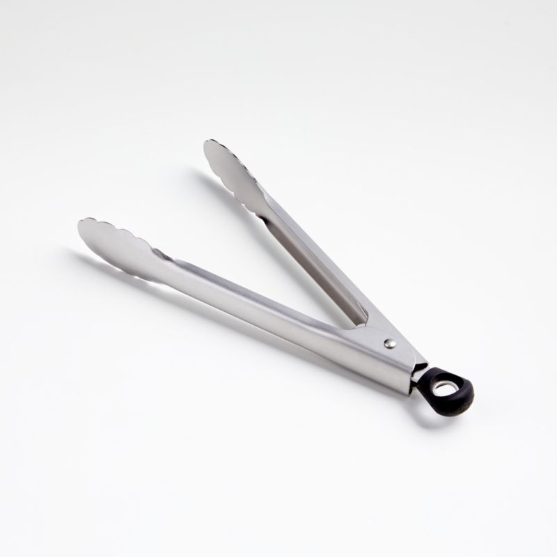 OXO 7" Stainless Steel Mini Tongs + Reviews Crate & Barrel Canada