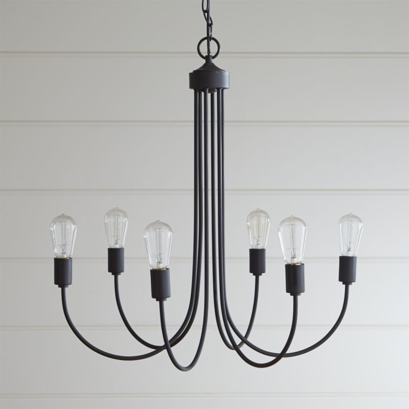 Oakton Bronze Chandelier Light + Reviews Crate & Barrel Canada