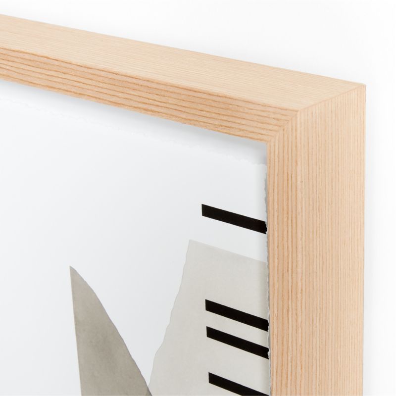 "Off Shore" by Kim Knoll 32"x20" Framed Wall Art Print Crate & Barrel