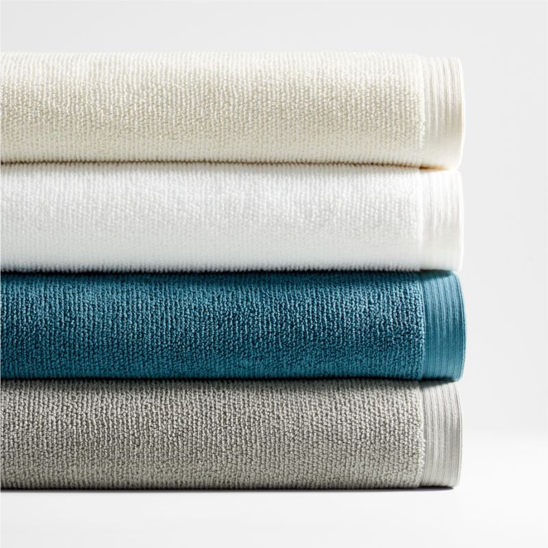 Antimicrobial Organic Cotton Bath Towels Crate & Barrel