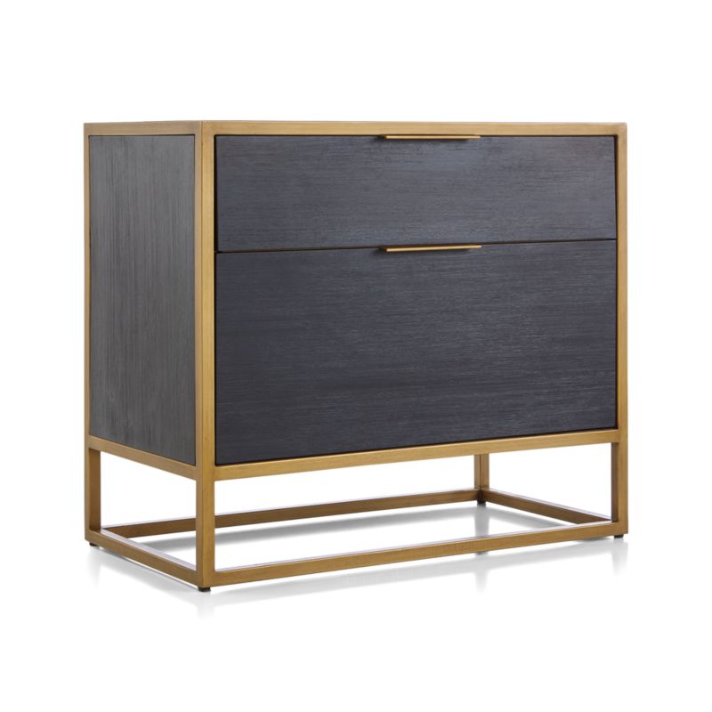 Oxford Black Lateral File + Reviews Crate & Barrel Canada