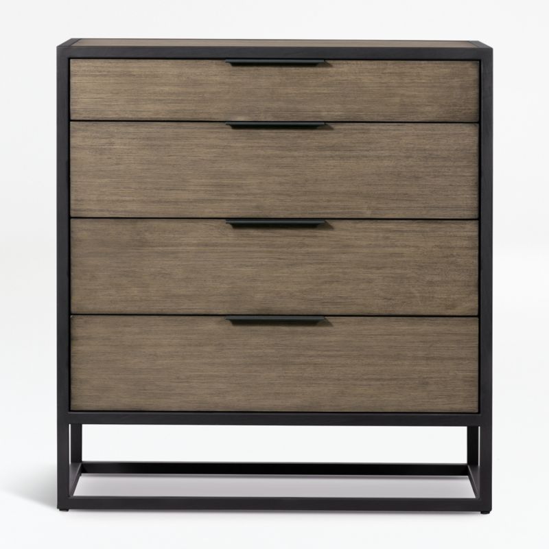Oxford Shale 4Drawer Chest + Reviews Crate & Barrel
