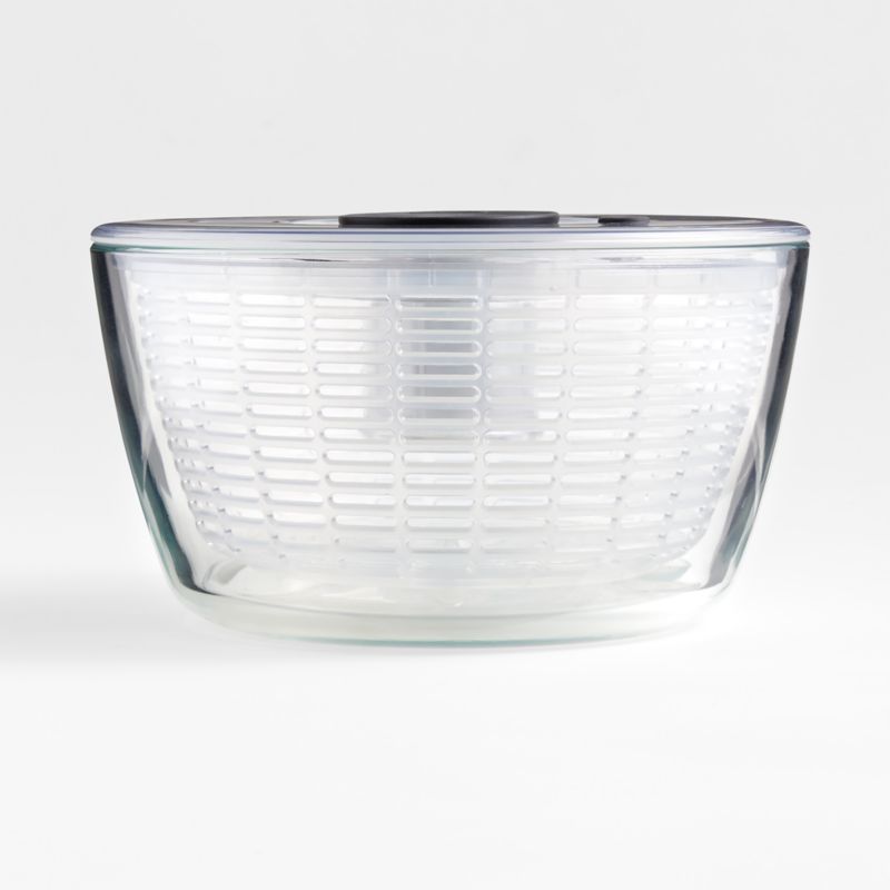 OXO Glass Salad Spinner + Reviews Crate & Barrel Canada