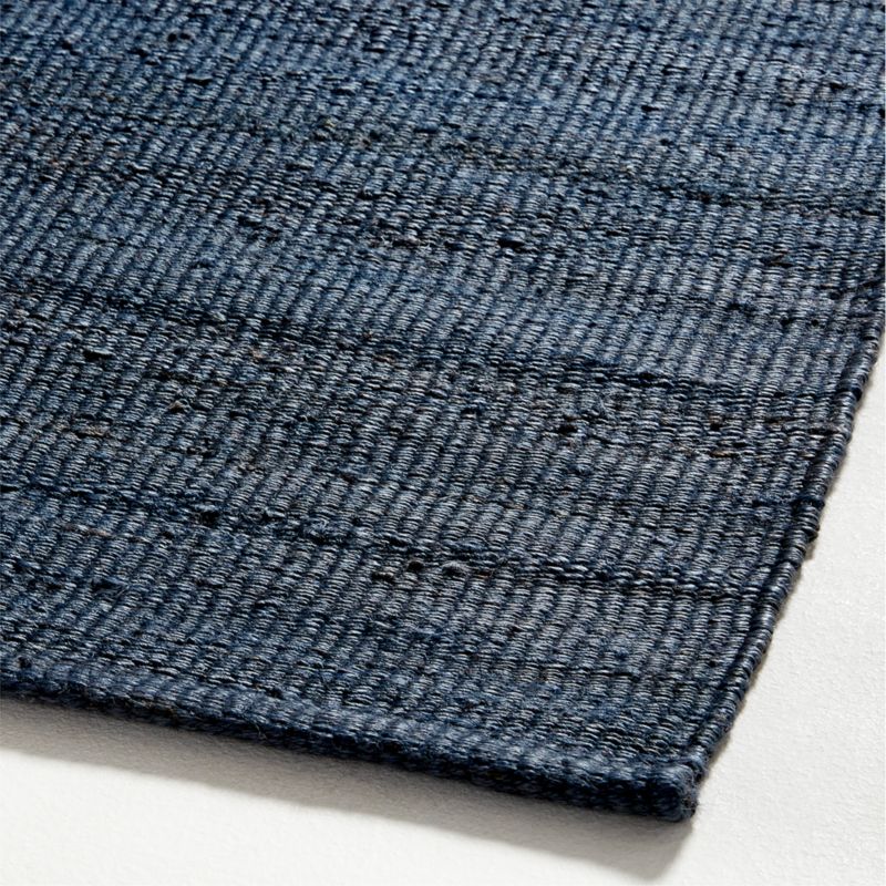 Palermo Flatweave Blue Area Rug 10'x14' + Reviews Crate & Barrel Canada