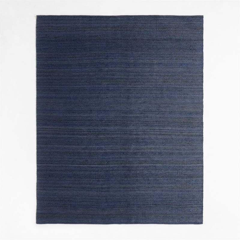 Palermo Flatweave Blue Area Rug 10'x14' + Reviews Crate & Barrel