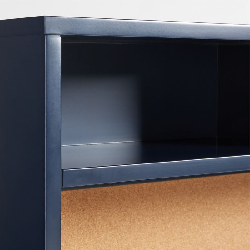 Kids Parke Navy Blue Desk and Hutch Crate & Kids Canada