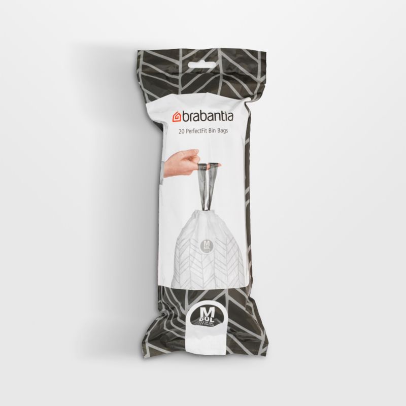 Brabantia Code M PerfectFit Trash Bags, 120 Count + Reviews Crate