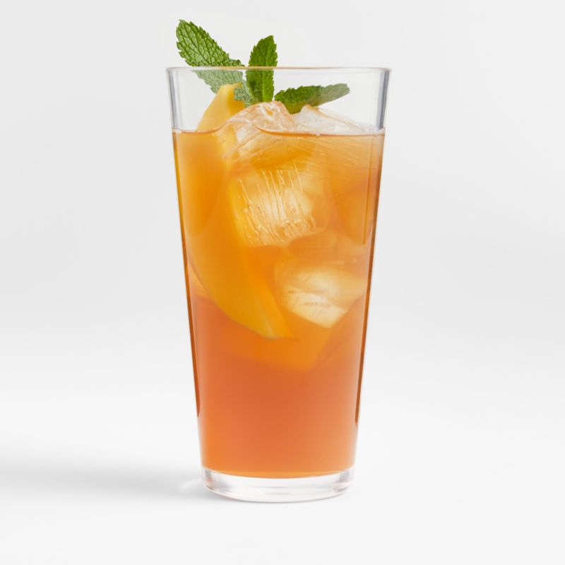 Pop 24Oz. Clear Acrylic Drink Glass + Reviews Crate & Barrel