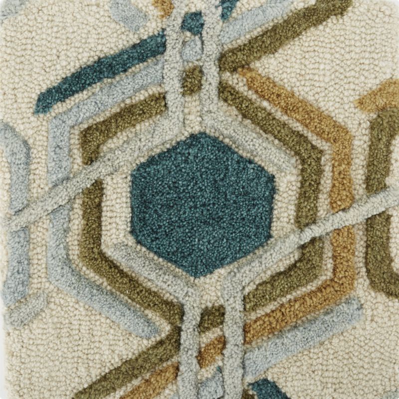 Riesco MidCentury Modern Rug Swatch + Reviews Crate & Barrel