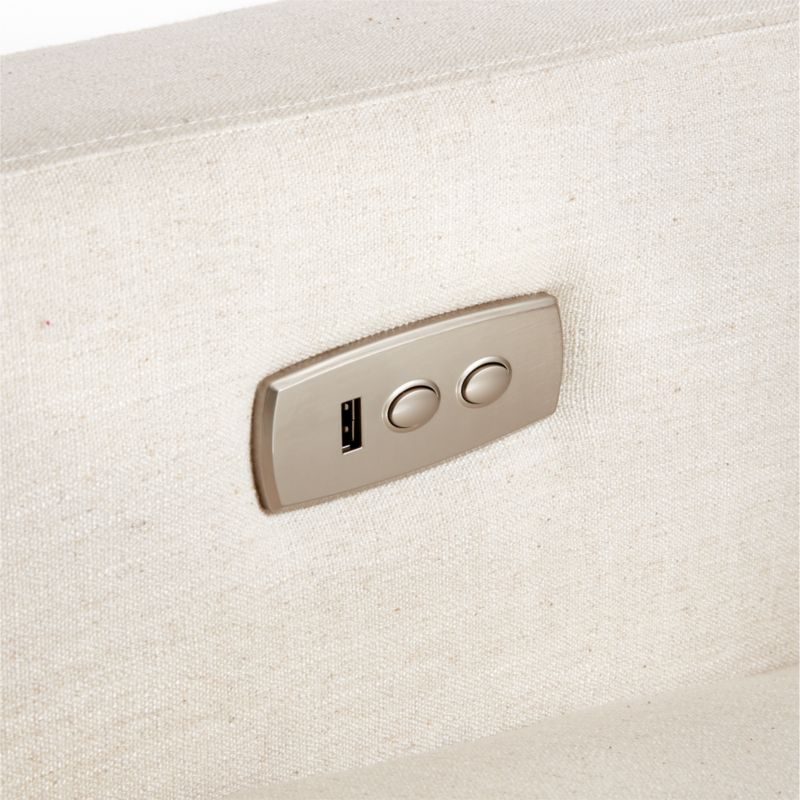 Rixby Natural Nursery Power Recliner Chair + Reviews Crate & Kids Canada