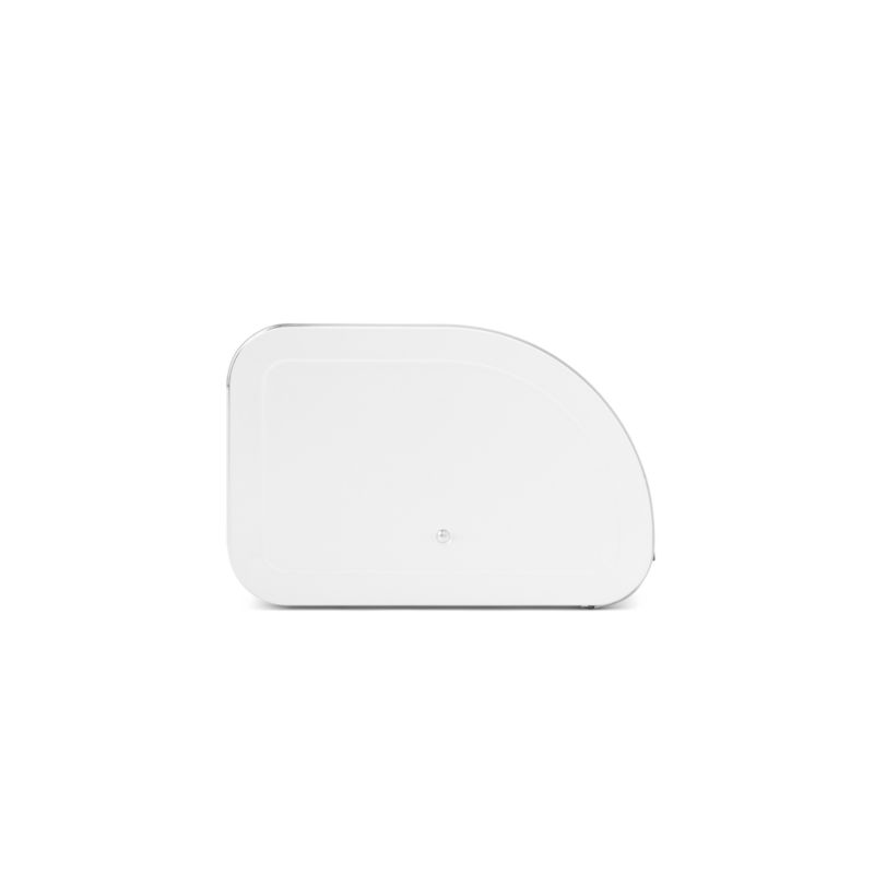 Brabantia Medium White Roll Top Bread Box + Reviews Crate & Barrel