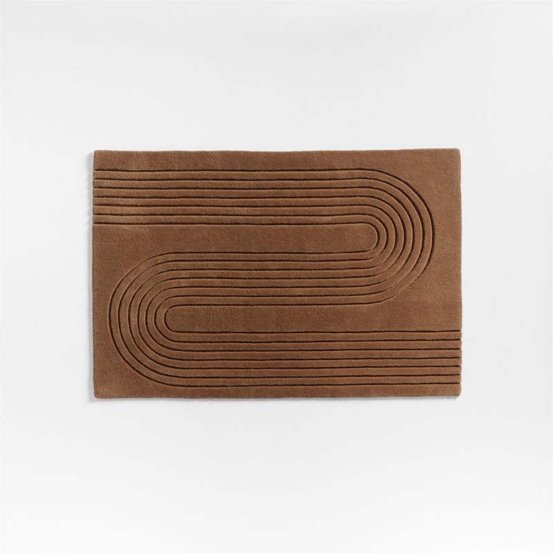 Roone Kids HandTufted Wool Terracotta Kids Rug 4x6 + Reviews Crate