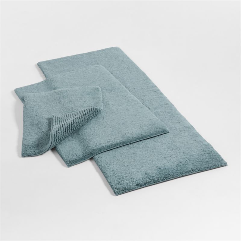Rylan Dusk Reversible Bath Rug Crate & Barrel