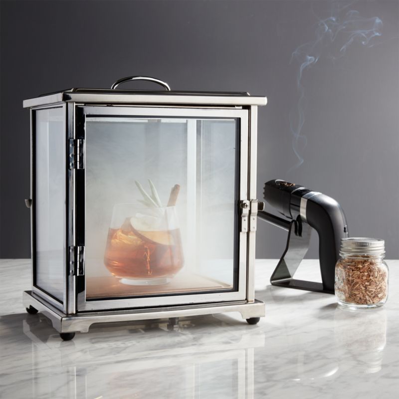 Crafthouse by Fortessa Cocktail Smoking Box + Reviews | Crate & Barrel