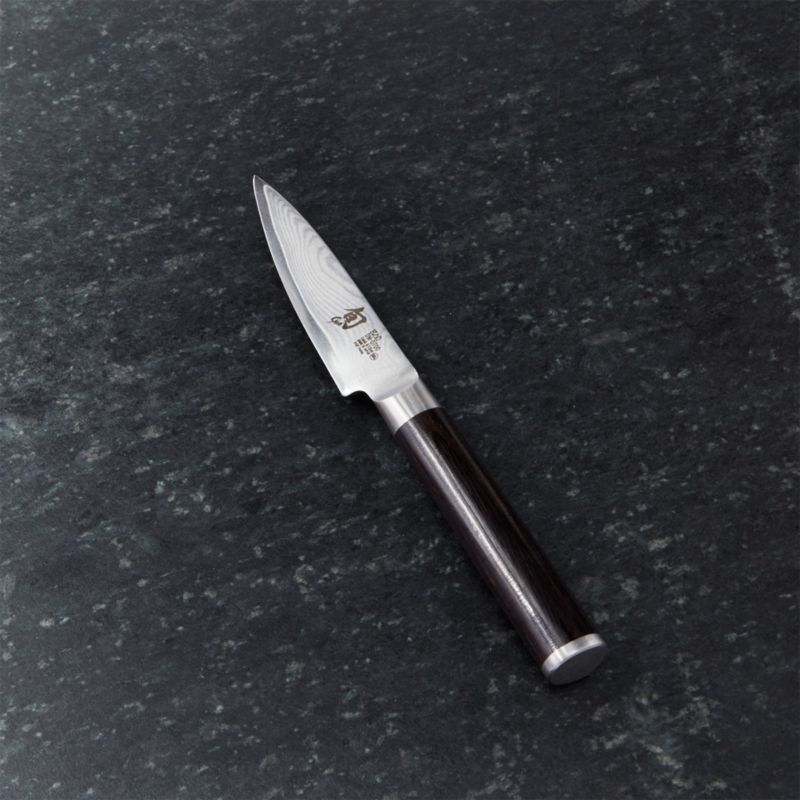 Shun Classic 3.5" Paring Knife + Reviews Crate & Barrel