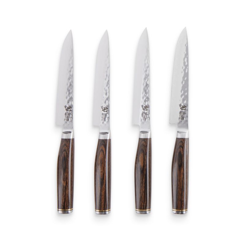 Shun Premier Steak Knives, Set of 4 + Reviews Crate & Barrel Canada