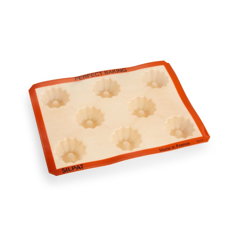 Silpat Silicone Mini Fluted Cake Pan Crate & Barrel