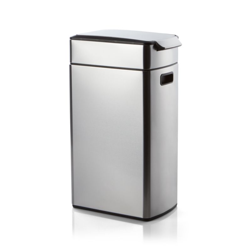 simplehuman 40Liter/10.5Gallon Slim TouchBar Trash Can + Reviews Crate & Barrel