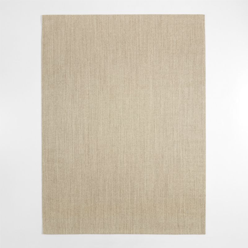 Sisal Linen Beige Area Rug 10'x14' + Reviews Crate & Barrel Canada