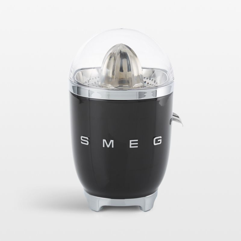 Smeg Citrus Juicer Black + Reviews Crate & Barrel