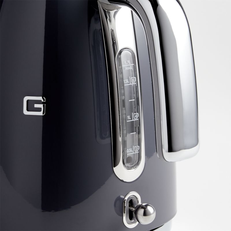 Smeg Slate Grey Electric Tea Kettle + Reviews Crate & Barrel