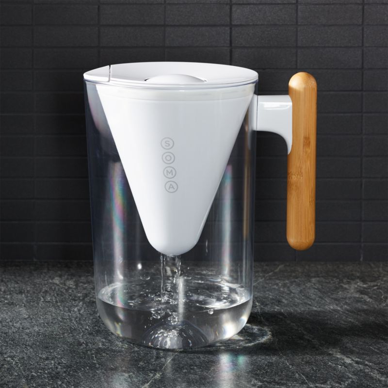 Soma 10Cup Water Filter Pitcher Crate & Barrel