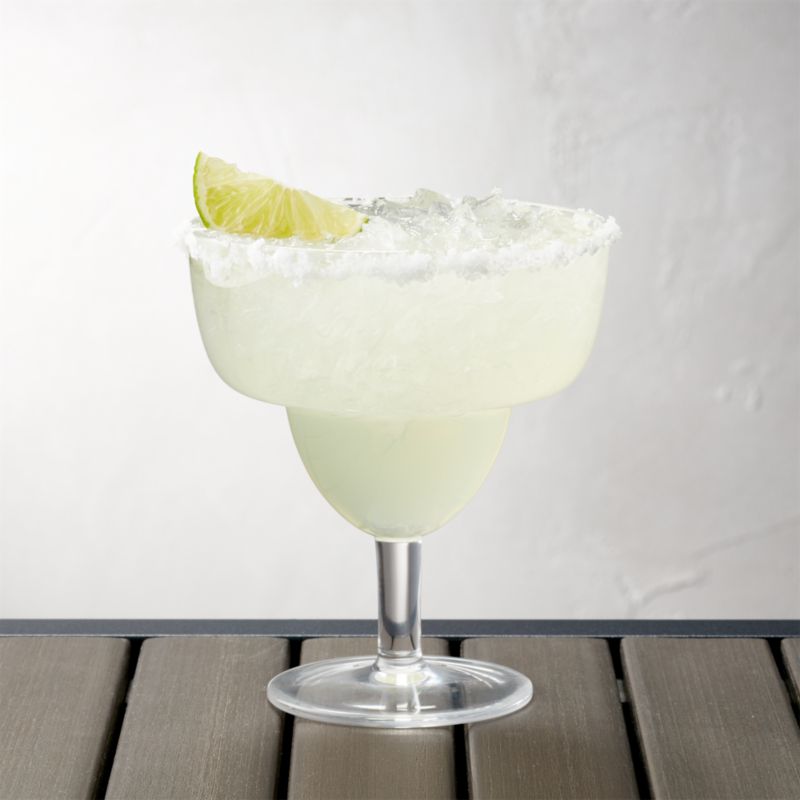 Stacking Acrylic Margarita Glass + Reviews Crate & Barrel